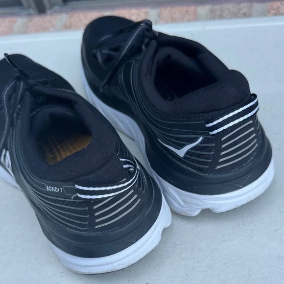 Hokq one one Black Athletic Running Shoes - Picture 4 of 7